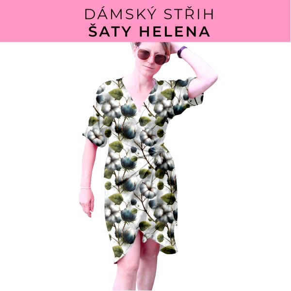Dámský střih na šaty  Helena