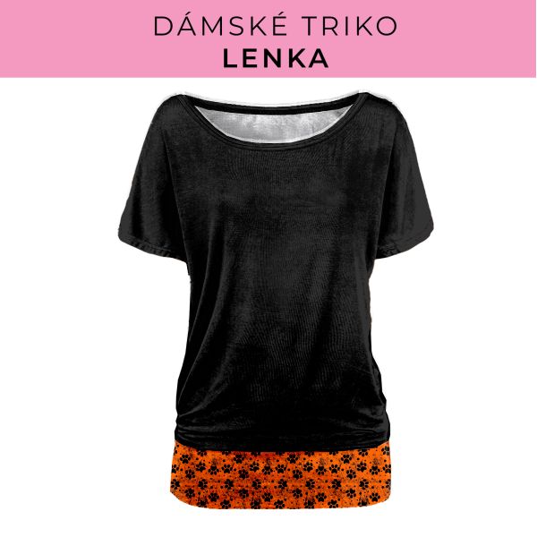 DÁMSKÝ střih - Triko Lenka