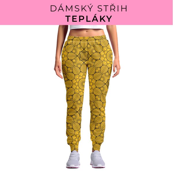 DÁMSKÝ střih - tepláky
