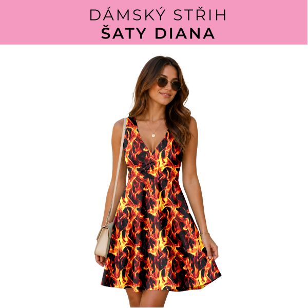 Dámský střih - šaty Diana