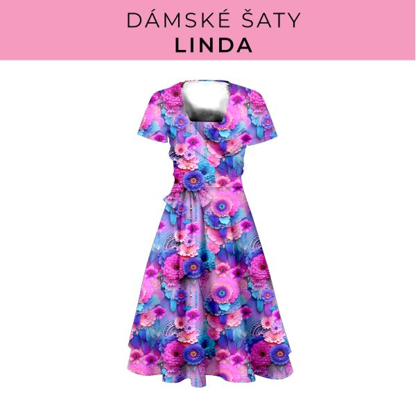 DÁMSKÝ střih - šaty Linda