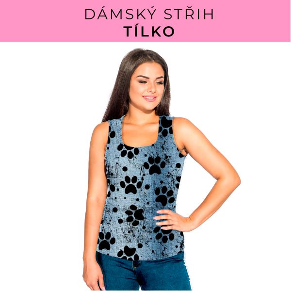 DÁMSKÝ střih - Tílko a kalhoty 