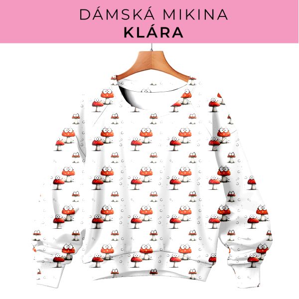 DÁMSKÝ střih - mikina Klára