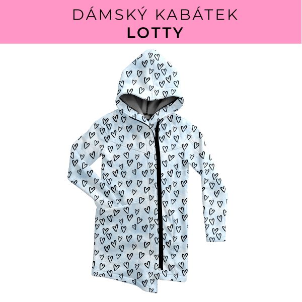 DÁMSKÝ střih - Kabátek Lotty