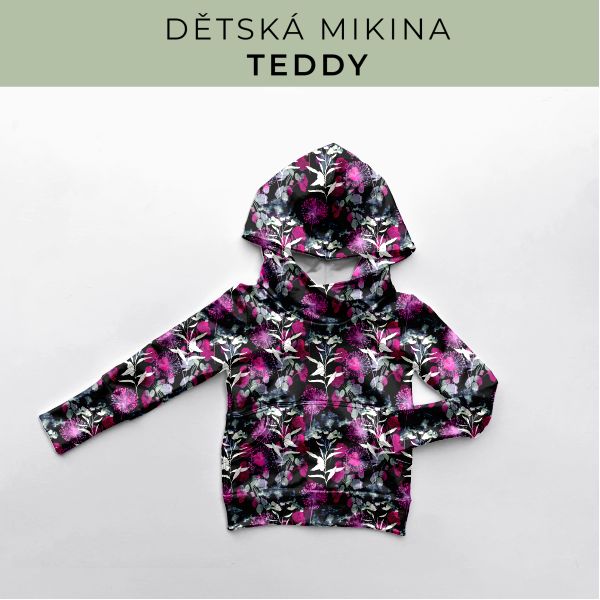 DĚTSKÝ střih - Mikina Teddy