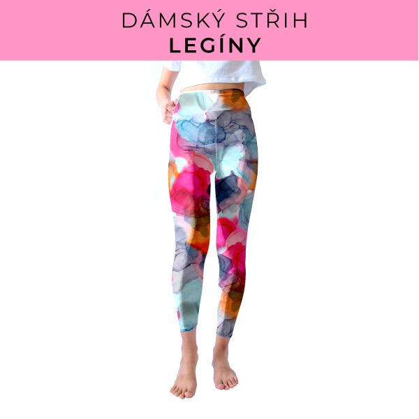 DÁMSKÝ střih - legíny SPORT - SLIM FIT