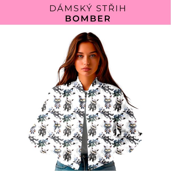 DÁMSKÝ střih - Bomber