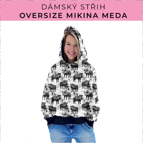 Dámský střih - mikina Meda