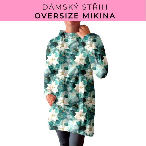 DÁMSKÝ střih - Oversize mikina
