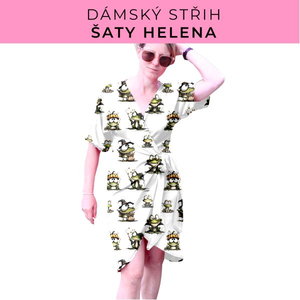 Dámský střih na šaty  Helena