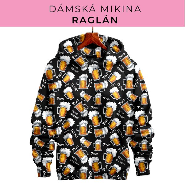 DÁMSKÝ střih - mikina raglán