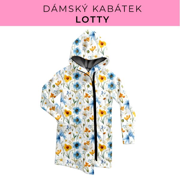 DÁMSKÝ střih - Kabátek Lotty