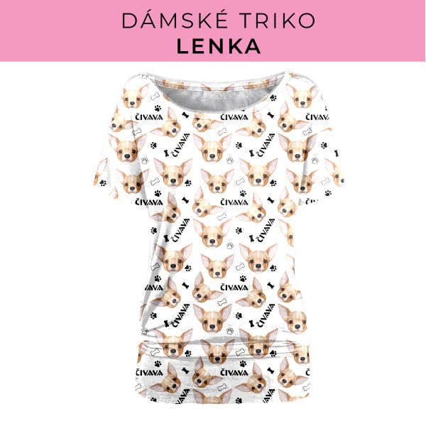 DÁMSKÝ střih - Triko Lenka