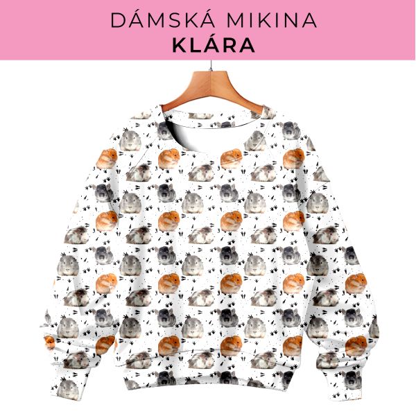 DÁMSKÝ střih - mikina Klára