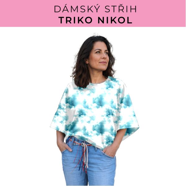 Dámský střih -  triko Nikol