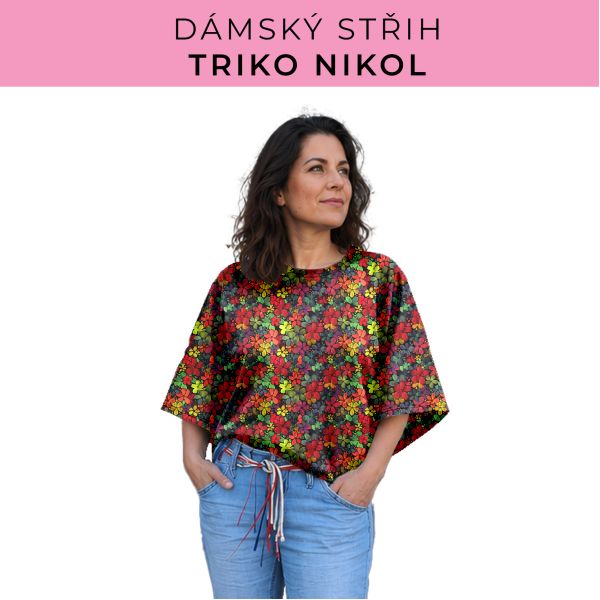 Dámský střih -  triko Nikol
