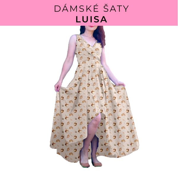 DÁMSKÝ střih - šaty Luisa