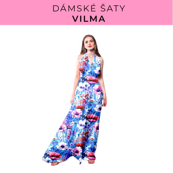 DÁMSKÝ střih - šaty Vilma