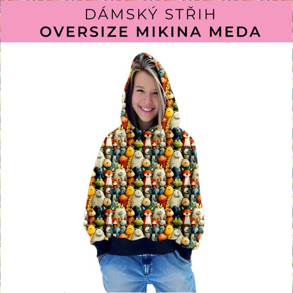 Dámský střih - mikina Meda