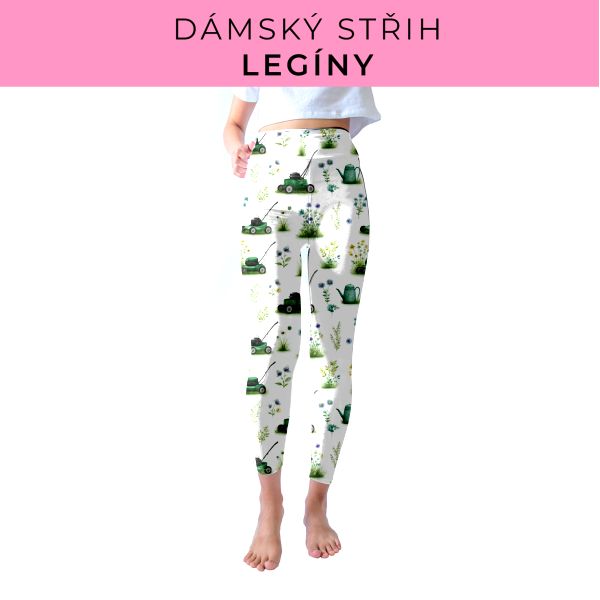 DÁMSKÝ střih - legíny SPORT - SLIM FIT