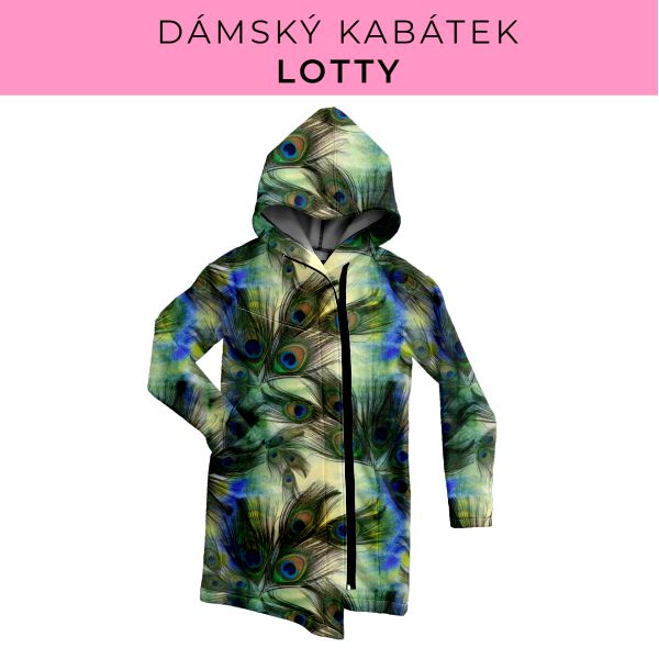 DÁMSKÝ střih - Kabátek Lotty