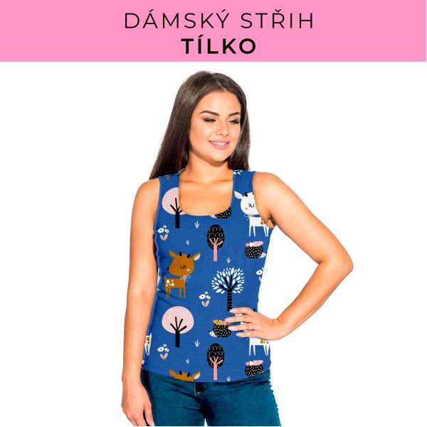 DÁMSKÝ střih - Tílko a kalhoty 
