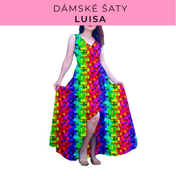 DÁMSKÝ střih - šaty Luisa