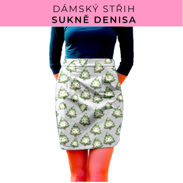 Dámský střih - Dámská sukně Denisa