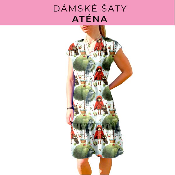 DÁMSKÝ střih - šaty Aténa