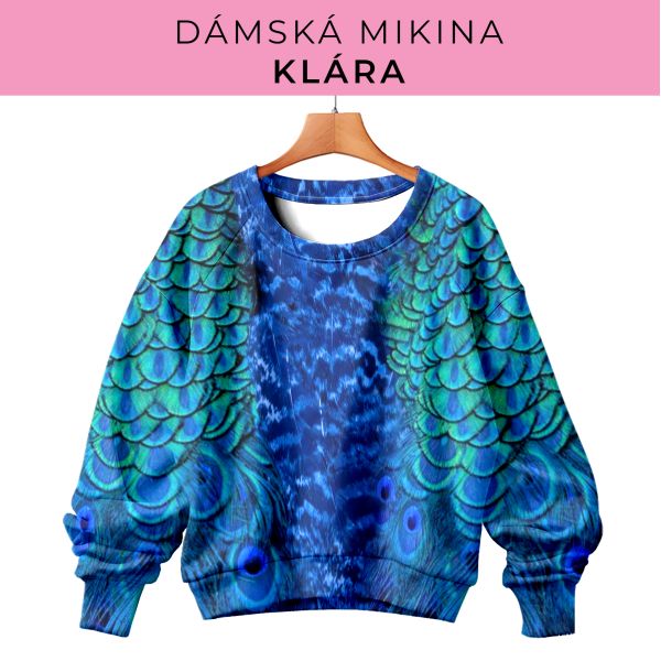 DÁMSKÝ střih - mikina Klára