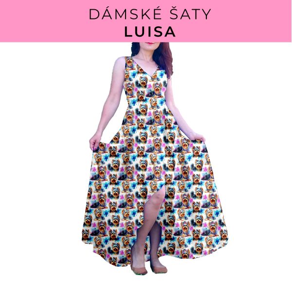 DÁMSKÝ střih - šaty Luisa