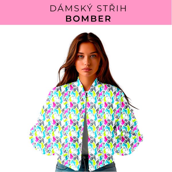 DÁMSKÝ střih - Bomber