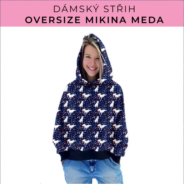 Dámský střih - mikina Meda