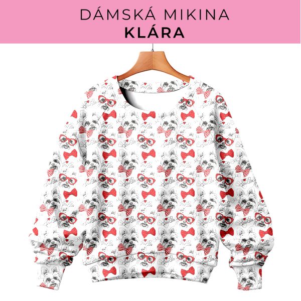 DÁMSKÝ střih - mikina Klára