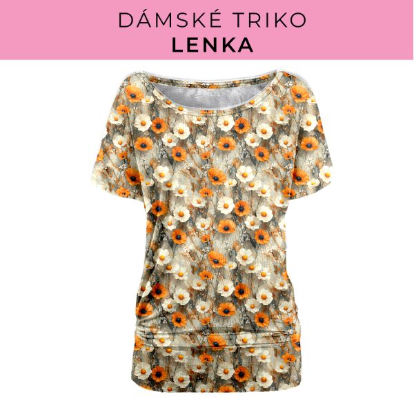 DÁMSKÝ střih - Triko Lenka
