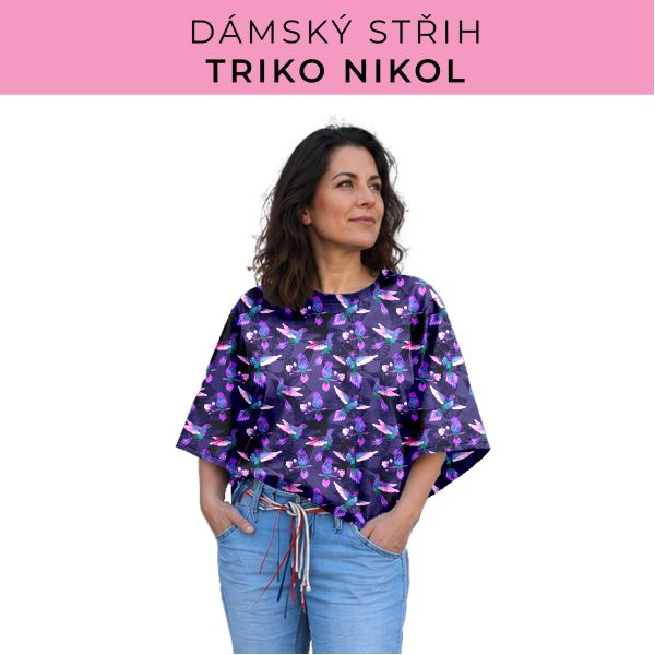 Dámský střih -  triko Nikol