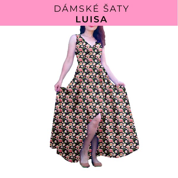 DÁMSKÝ střih - šaty Luisa