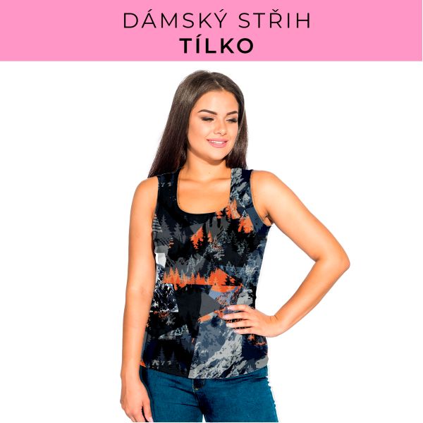 DÁMSKÝ střih - Tílko a kalhoty 