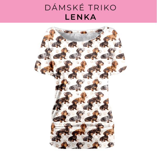 DÁMSKÝ střih - Triko Lenka