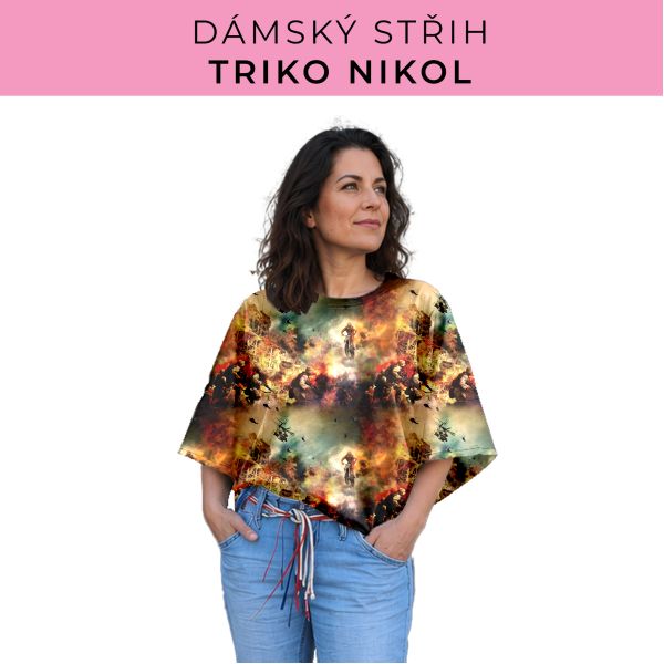 Dámský střih -  triko Nikol
