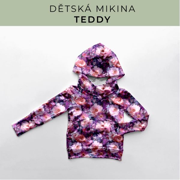 DĚTSKÝ střih - Mikina Teddy