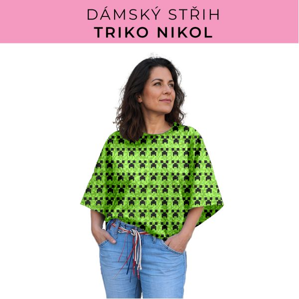 Dámský střih -  triko Nikol