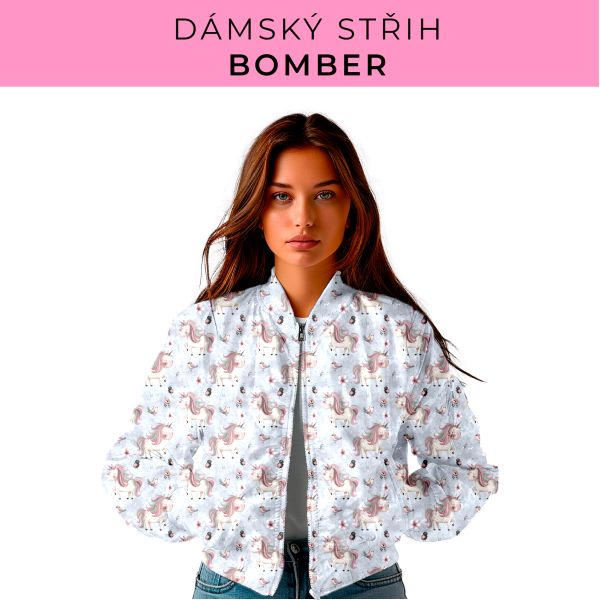 DÁMSKÝ střih - Bomber