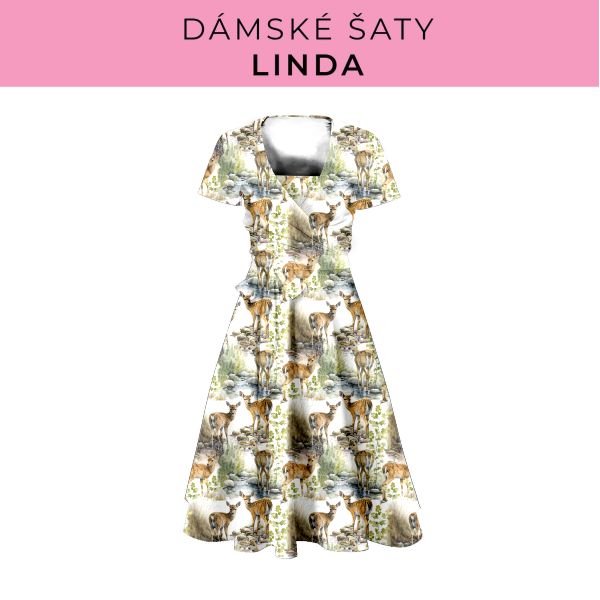 DÁMSKÝ střih - šaty Linda