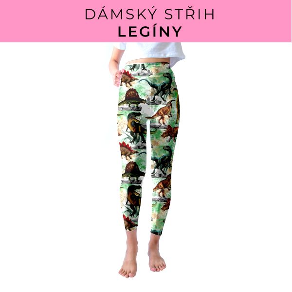 DÁMSKÝ střih - legíny SPORT - SLIM FIT