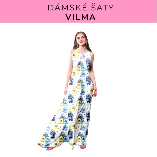 DÁMSKÝ střih - šaty Vilma