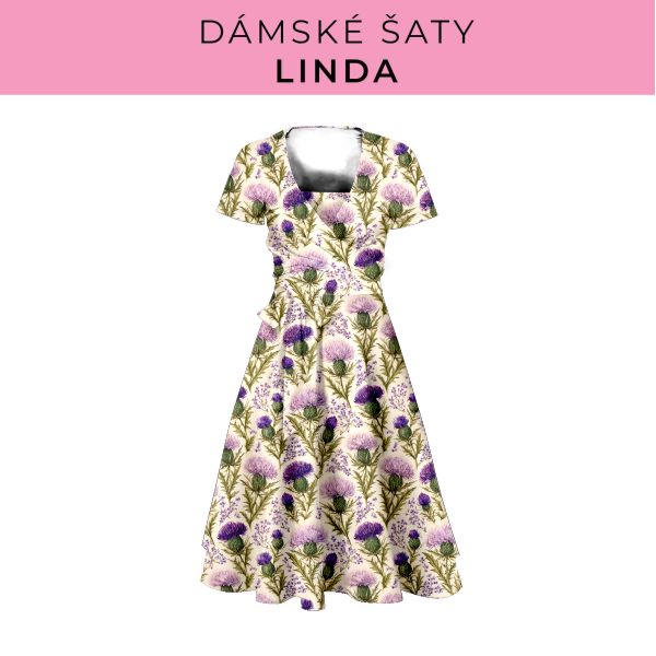 DÁMSKÝ střih - šaty Linda