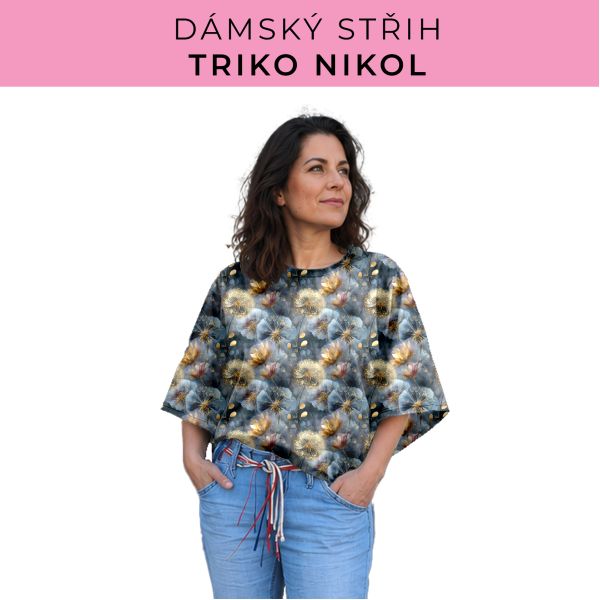 Dámský střih -  triko Nikol