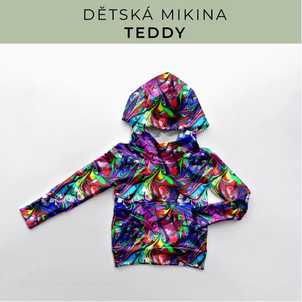 DĚTSKÝ střih - Mikina Teddy
