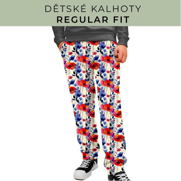 DĚTSKÝ STŘIH - Kalhoty Regular fit